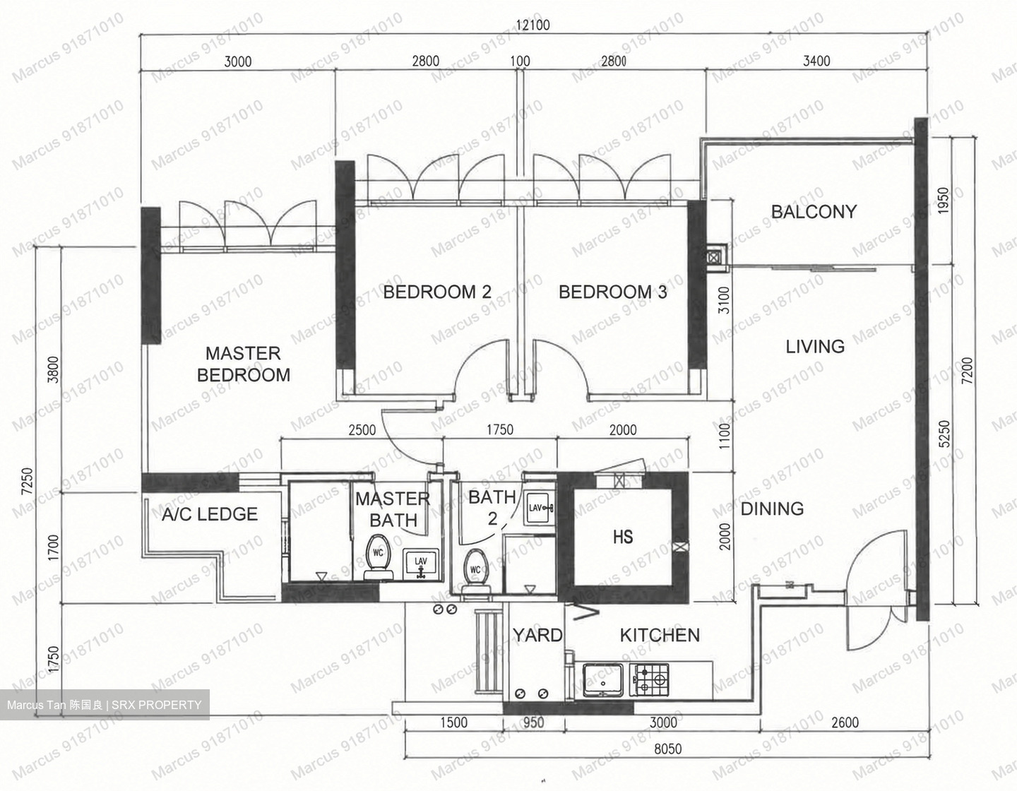 Blk 311B Trivelis (Clementi), HDB 4 Rooms #635108351